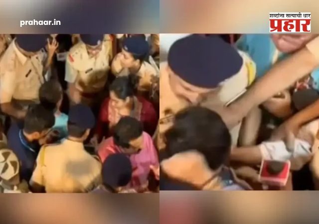 Lalbaugcha Raja Update : 'लालबागच्या राजा'च्या दरबारी मीडियाची कोंडी! अधिकृत पास असूनही पोलिसांनी अडवल्याने पत्रकार आक्रमक