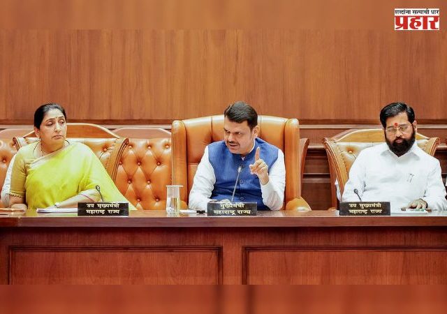 Maharashtra Cabinet Meeting : राज्यातील दुष्काळजन्य स्थितीबाबत कॅबिनेट बैठकीत पाऊण तास चर्चा