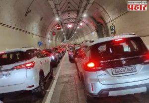 Mumbai Coastal Road Traffic: कोस्टल रोडच्या बोगद्यात भीषण अपघात, वाहनांची भलीमोठी रांग; Video