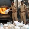 नवी मुंबई पोलिसांची मोठी कारवाई; २६.३० कोटींचे ७२६ किलो ड्रग्स नष्ट!