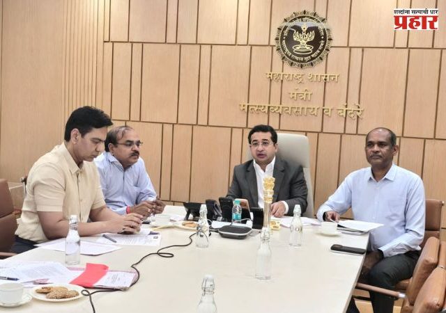 Nitesh Rane : दुष्काळामुळे मत्स्यव्यवसाय संकटात? जलस्रोतांची प्रत्यक्ष पाहणी करून तातडीने अहवाल सादर करा; मंत्री नितेश राणेंचे निर्देश