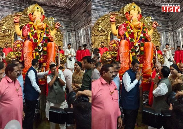 Nitin Nabin : नितीन नबीन यांनी घेतले सिद्धिविनायक, लालबागच्या राजाचे दर्शन