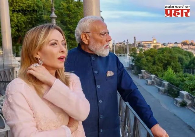 PM modi congratulates Meloni :