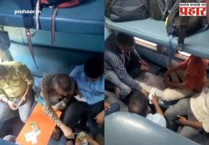 Mumbai Valsad passenger gambling video : मुंबई-वलसाड पॅसेंजर ट्रेनमध्ये जुगाराचा खेळ अन् सीटवर चक्क... व्हायरल व्हिडिओने खळबळ!