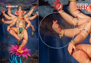 Mumbaicha Raja 2026 : गणेश गल्लीतील गणपती बाप्पाच्या 'त्या' हाताच्या मुद्रेमागे नक्की काय रहस्य आहे ?