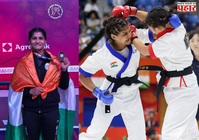 Asian Games 2026 : सुचिका तरियालने रचला इतिहास ! मिक्स्ड मार्शल आर्ट्समध्ये भारताला पहिलं कांस्यपदक
