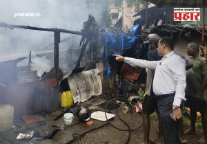 Thane News : ठाण्यात भीषण दुर्घटना! ५ झोपड्यांना आग लागून सिलिंडरचा स्फोट; सुदैवाने मोठा अनर्थ टळला!