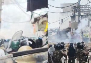 Ujjain Shahi Masjid Tension : उज्जैनमध्ये शाही मशिदीचा भाग हटवण्यावरून तणाव; रस्ता रुंदीकरणादरम्यान दगडफेक आणि अश्रूधुराचा वापर