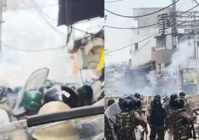 Ujjain Shahi Masjid Tension : उज्जैनमध्ये शाही मशिदीचा भाग हटवण्यावरून तणाव; रस्ता रुंदीकरणादरम्यान दगडफेक आणि अश्रूधुराचा वापर
