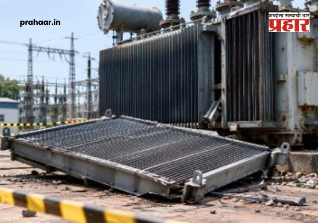 Vasai factory accident : वसईमध्ये कारखान्यात मोठी दुर्घटना : ट्रान्सफॉर्मरचा रेडिएटर अंगावर पडल्याने ५४ वर्षीय कामगाराचा दुर्दैवी मृत्यू!