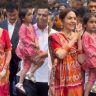 Lalbaugcha Raja 2026 : नातवंडांसह लालबागच्या राजाच्या आरतीत सहभागी झाले मुकेश आणि नीता अंबानी, पाहा Video