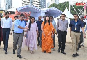 Ganpati Visarjan 2026 : श्रीगणेशमूर्ती विसर्जन स्थळांचा महानगरपालिका आयुक्त आश्विनी भिडे यांनी घेतला आढावा