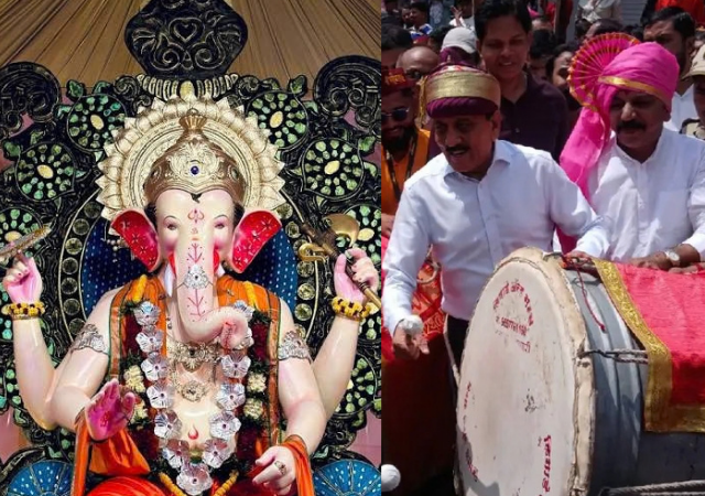 Nashik Ganesh Visarjan 2026 : पुढच्या वर्षी लवकर या ! नाशिकमध्ये गणेश विसर्जन मिरवणुकीला सुरुवात