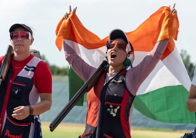 Asian Games 2026 : नीरू धांडाने रचला इतिहास, भारतीय महिला नेमबाजांची दमदार कामगिरी; ट्रॅप सांघिक प्रकारात रौप्यपदक
