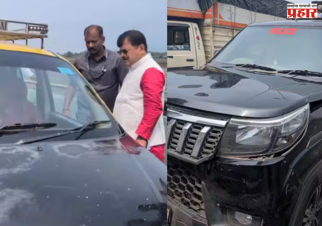 Pravin Darekar : भाजप गटनेते प्रवीण दरेकरांच्या ताफ्यातील कारचा अपघात