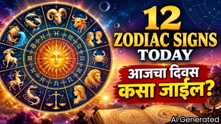 12 Zodiac Signs Today: आजचे भविष्य ऐकून व्हाल आश्चर्यचकित! पैसा, प्रेम की नोकरीत संधी?