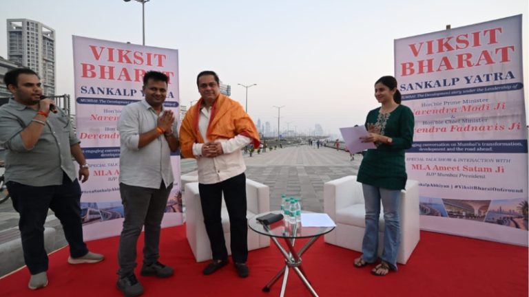 ‘विकसित भारत’च्या महामार्गावर मुंबईच असणार आघाडीवर; भाजपा आमदार अमीत साटम यांचा ठाम विश्वास