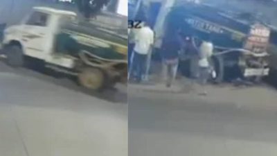 मुंबईतील अंधेंरीत संतापजनक प्रकार : १४ वर्षांच्या अल्पवयीन मुलाने चालवला पाण्याचा टँकर; कार आणि इमारतीच्या भिंतीला दिली धडक!