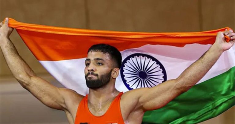 Asian Games 2026 : कुस्तीत सुजीत कलकलचा ऐतिहासिक पराक्रम! २-९ ने मागे असताना मारली बाजी; भारताला मिळवून दिले 'सुवर्ण'
