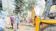 Dadar : दादर मधील फुल मंडई आणि सेनापती बापट मार्ग मार्गावरील 12 अनधिकृत बांधकामांवर कारवाई