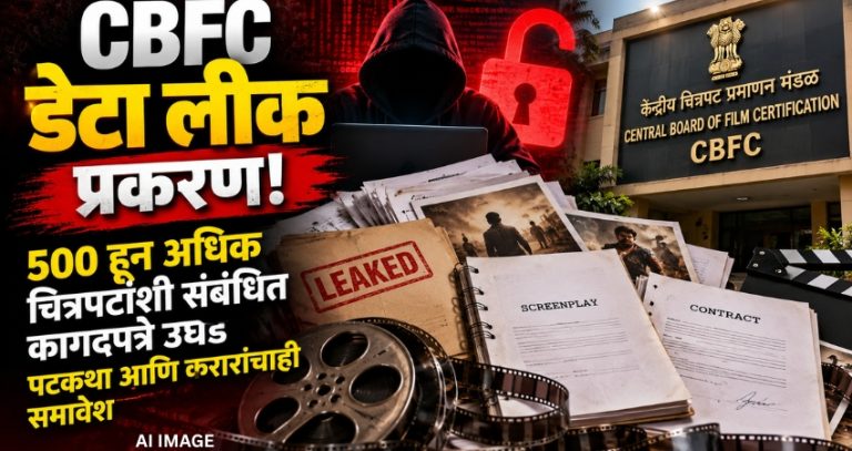 CBFC Data Leak : CBFC डेटा लीक प्रकरण; 500 हून अधिक चित्रपटांशी संबंधित कागदपत्रे उघड, पटकथा आणि करारांचाही समावेश