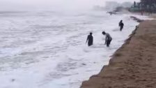 Cyclone Arnab News : बंगालच्या उपसागरात ''अर्णब'' चक्रीवादळाचा धोका; किनारपट्टी भागासाठी प्रशासनाकडून हाय अलर्ट जारी