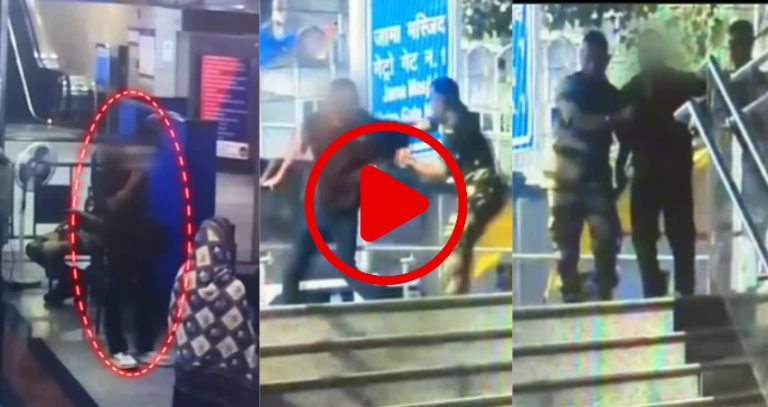 दिल्ली मेट्रो स्थानकात खळबळ : १५५ ग्रॅम सोन्याची पावडर लपवून पळणाऱ्या प्रवाशाला CISFने घेतले ताब्यात