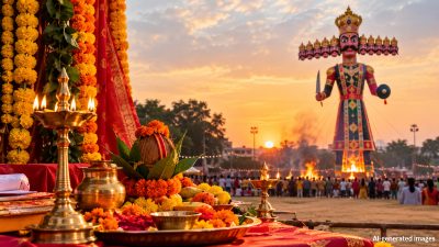 Dussehra 2026 : दसऱ्याला शस्त्रपूजा का केली जाते? जाणून घ्या विजयादशमीचे महत्त्व, तारीख आणि रावण दहनाचा शुभ मुहूर्त