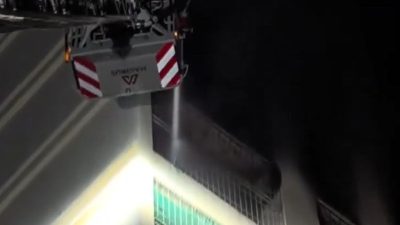 Nalasopara fire : नालासोपाऱ्यात इम्पीरियल हाइट्स इमारतीला भीषण आग; दोन महिलांचा मृत्यू