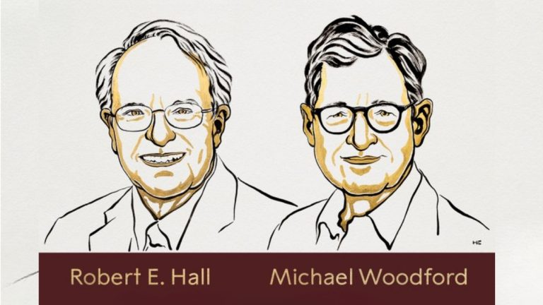 Nobel Prize 2026 : अर्थशास्त्रातील नोबेल जाहीर! कोण आहेत रॉबर्ट हॉल आणि मायकेल वुडफोर्ड?