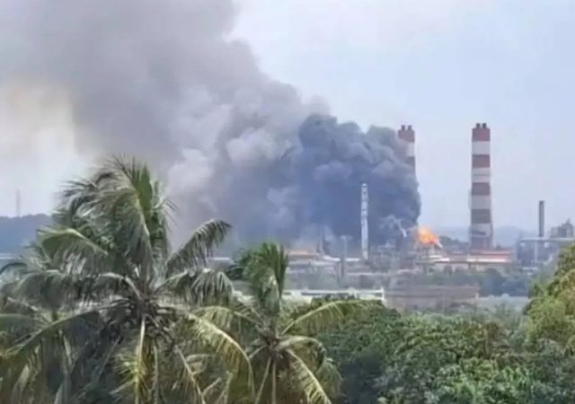MRPL Blast Mangaluru : मंगळुरूमधील MRPL प्लांटमध्ये भीषण स्फोट ! एकाचा मृत्यू, 9 जण जखमी