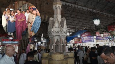 Mumbai News: क्रॉफर्ड मार्केटच्या ऐतिहासिक वास्तूचे आणि वारसा स्थळाचे महत्त्व जपा! महापौर रितू तावडे यांचे अधिकाऱ्यांना निर्देश