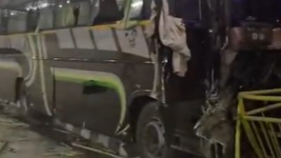 Missing Link accident : मिसिंग लिंकवर अपघातांची मालिका; केळींचा टेम्पो पलटी, बस-ट्रक धडकेत 6 ते 7 जण जखमी