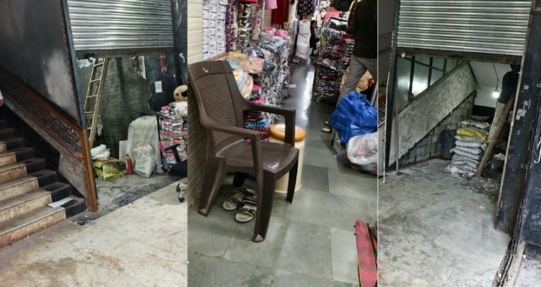 BMC News : महापालिकेच्या दादर हॉकर्स प्लाझामध्ये अनधिकृत बांधकाम, चक्क जिन्याखाली उभारले पक्के गाळे