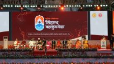 राष्ट्रपती द्रौपदी मुर्मू यांच्या हस्ते नाशिक-त्र्यंबकेश्वर सिंहस्थ कुंभमेळा 2027 चा दिमाखात शुभारंभ; 5 फोटोंमधील विशेष झलक