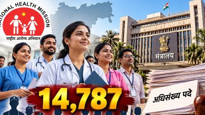 National Health Mission: राष्ट्रीय आरोग्य अभियानातील 14 हजार 787 कंत्राटी कर्मचाऱ्यांसाठी अधिसंख्य पदे
