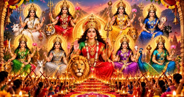 शारदीय नवरात्रोस्तव २०२६ : नऊ दिवस, नऊ देवी, आणि शक्तीच्या उपासनेचा जागर
