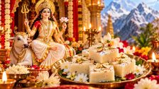 Navratri 2026 : नवरात्रीच्या पहिल्या दिवशी माता शैलपुत्रीला दाखवा ‘या’ खास पांढऱ्याशुभ्र बर्फीचा नैवेद्य!