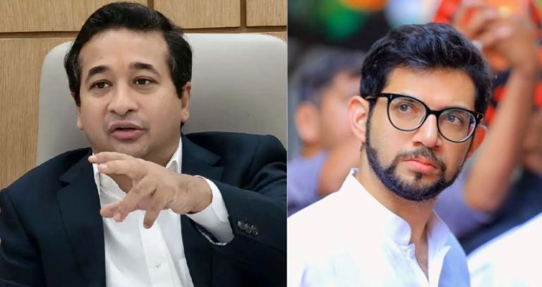Nitesh Rane : आदित्य ठाकरे भारतात आहेत की देश सोडून गेले?