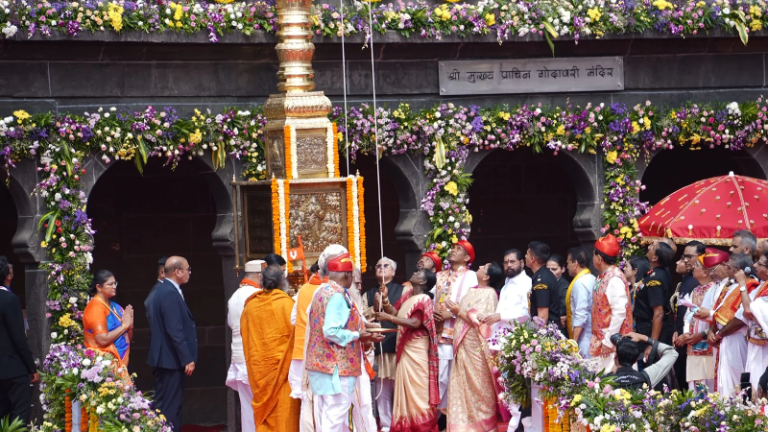 नाशिक-त्र्यंबकेश्वर सिंहस्थ कुंभपर्वाची मंगलमय नांदी