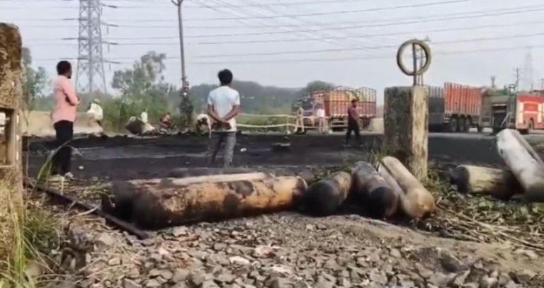 Palghar Gas Leakage : पालघरमध्ये हायड्रोजन गॅसची गळती! मुंबई-गुजरात महामार्गावर १२ तासांचे थरारक आपत्कालीन ऑपरेशन