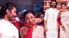Rashmika & Vijay : रश्मिका आणि विजयचा शाही अंदाज! 'रणबाली'च्या प्रमोशनसाठी हैदराबादमध्ये केले खास ट्विनिंग