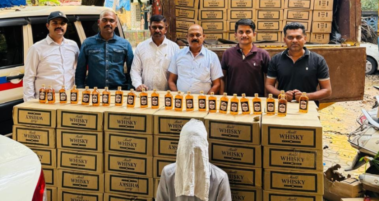 परराज्यातील अवैध मद्य वाहतुकीवर राज्य उत्पादन शुल्कची धडक कारवाई; एकास अटक