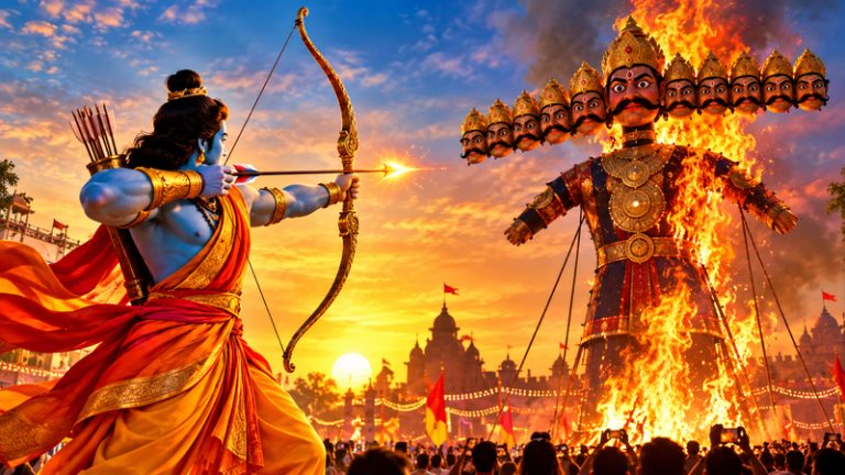 विजयादशमी 2026: जाणून घ्या रावण दहनाचा शुभ मुहूर्त, पूजा आणि या सणाशी संबंधित ५ महत्त्वाच्या गोष्टी