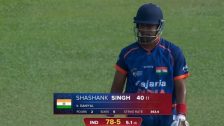 Hong Kong Sixes: शशांक सिंगची फटकेबाजी; मात्र भारताला पाकिस्तानविरुद्ध विजयाने हुलकावणी