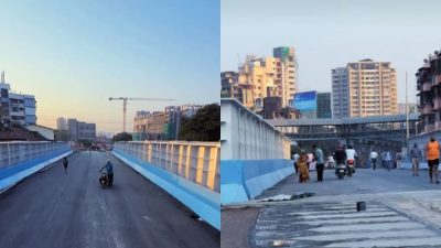 Sion railway bridge news : मुंबईकरांसाठी आनंदाची बातमी! सायन रेल्वे उड्डाणपूल अधिकृत उद्घाटनापूर्वीच चर्चेत; सोशल मीडियावरील रीलमुळे पालिका सतर्क