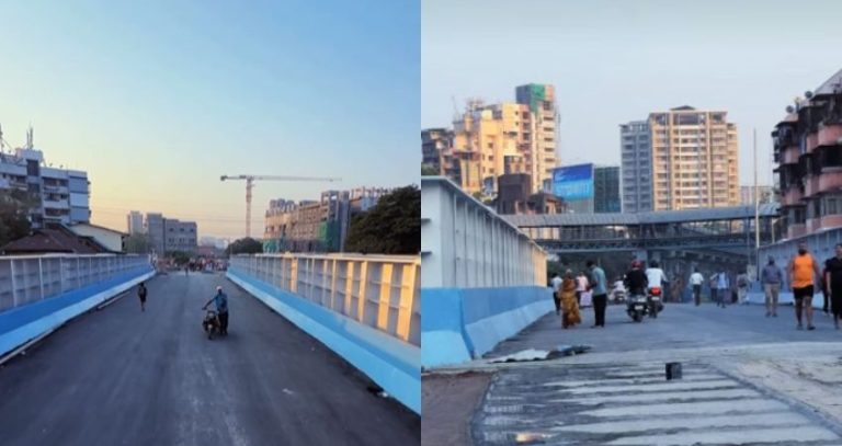 Sion railway bridge news : मुंबईकरांसाठी आनंदाची बातमी! सायन रेल्वे उड्डाणपूल अधिकृत उद्घाटनापूर्वीच चर्चेत; सोशल मीडियावरील रीलमुळे पालिका सतर्क
