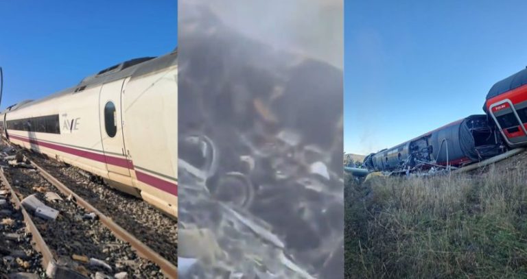 Spain Train Accident : स्पेनमध्ये रेल्वेचा भीषण अपघात : दोन हाय-स्पीड ट्रेनच्या धडकेत ४६ जणांचा मृत्यू; माद्रिद-अंदालुसिया रेल्वे सेवा ठप्प!