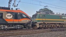 Vande Bharat Sleeper : मुंबई-बंगळूरु प्रवास होणार जलद; वंदे भारत स्लीपरची रेक मुंबईच्या दिशेने रवाना
