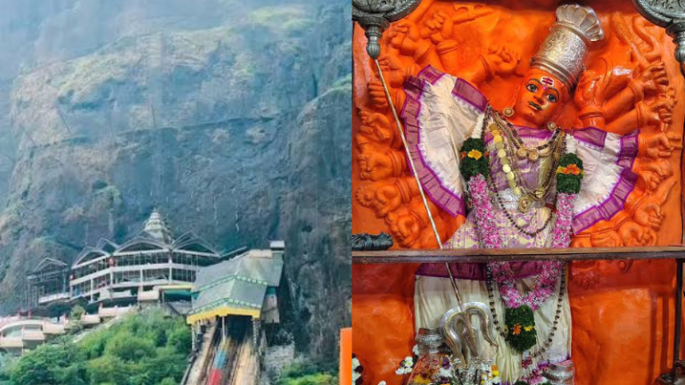 Nashik : सप्तशृंगीगडावर कोजागरी पौर्णिमेचा उत्सव भक्तिमय वातावरणात, 3 लाखांहून अधिक भाविकांची उपस्थिती